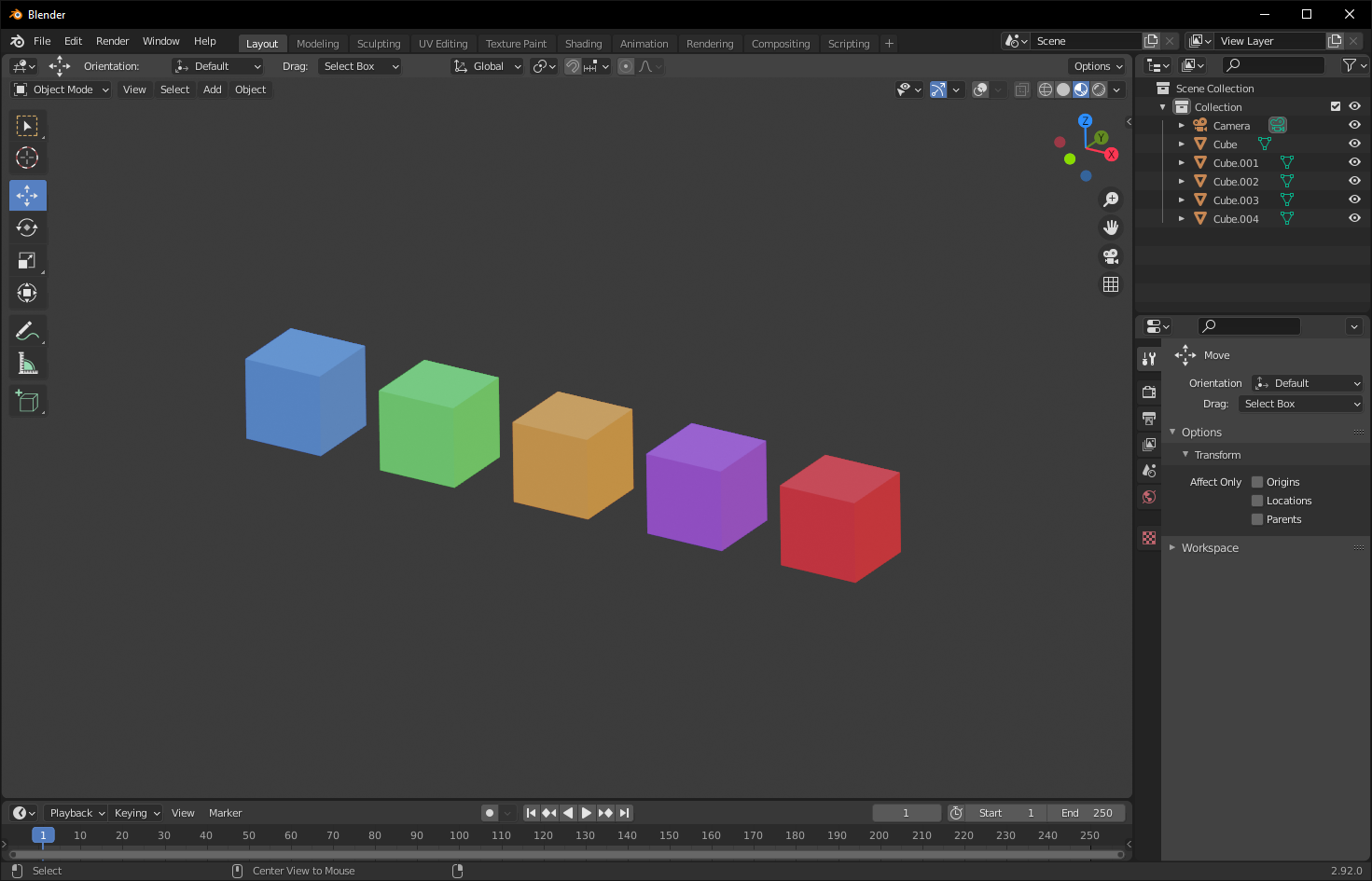 cubes